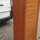 Administrative furniture with curtain