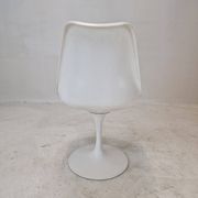 Knoll Marble Dining Table With 5 Chairs by Eero Saarinen, 1960s