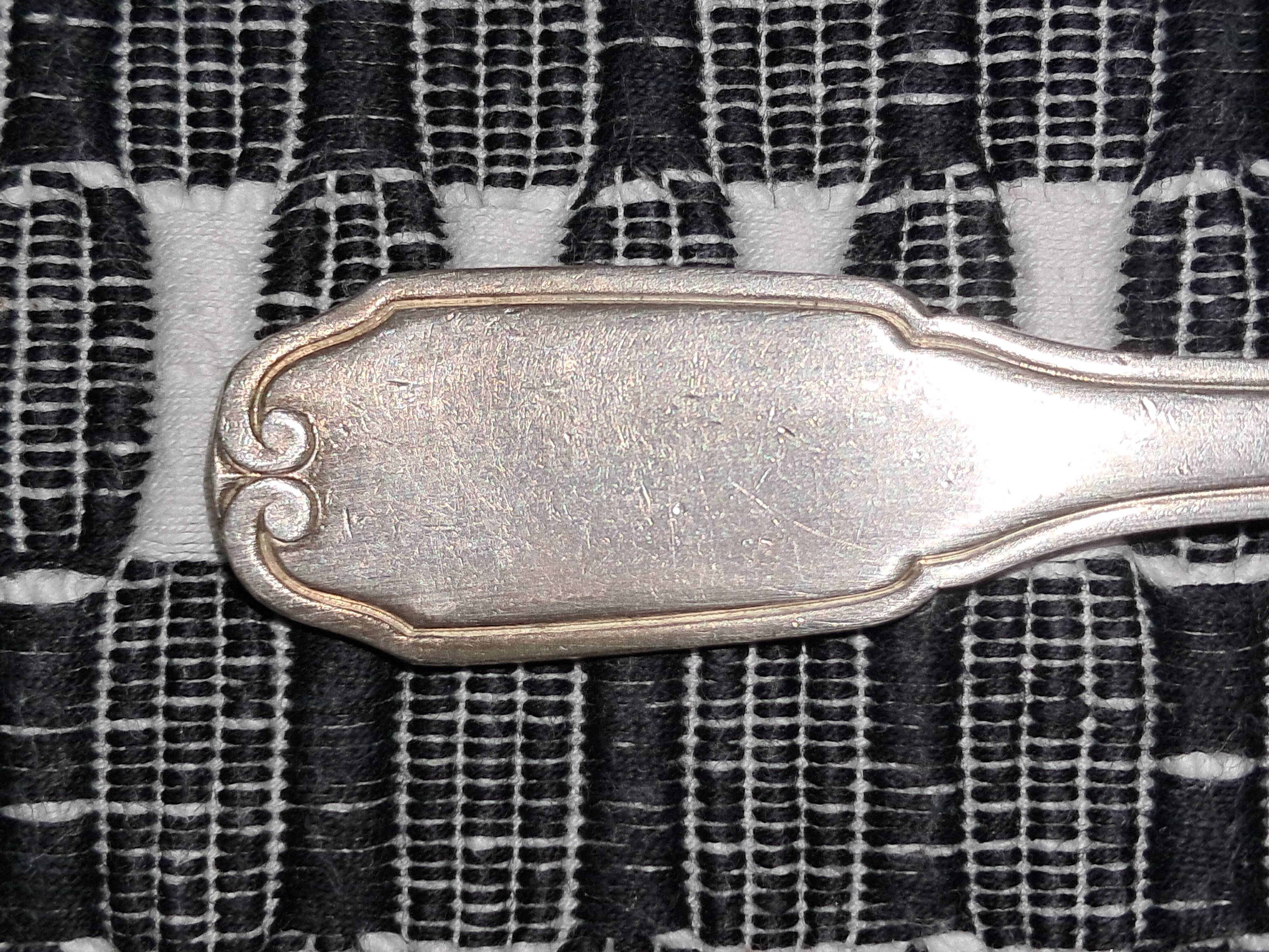 Silver-plated fish cutlery Orbille