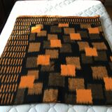 Blanket 220 X 240 patchwork patterns 70's