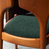 Set of 4 dining chairs by Schou Andersen