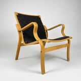 2“Albert” Louge Chairs & 1 Ottoman by Finn Østergaard for Skippers Møbler,
