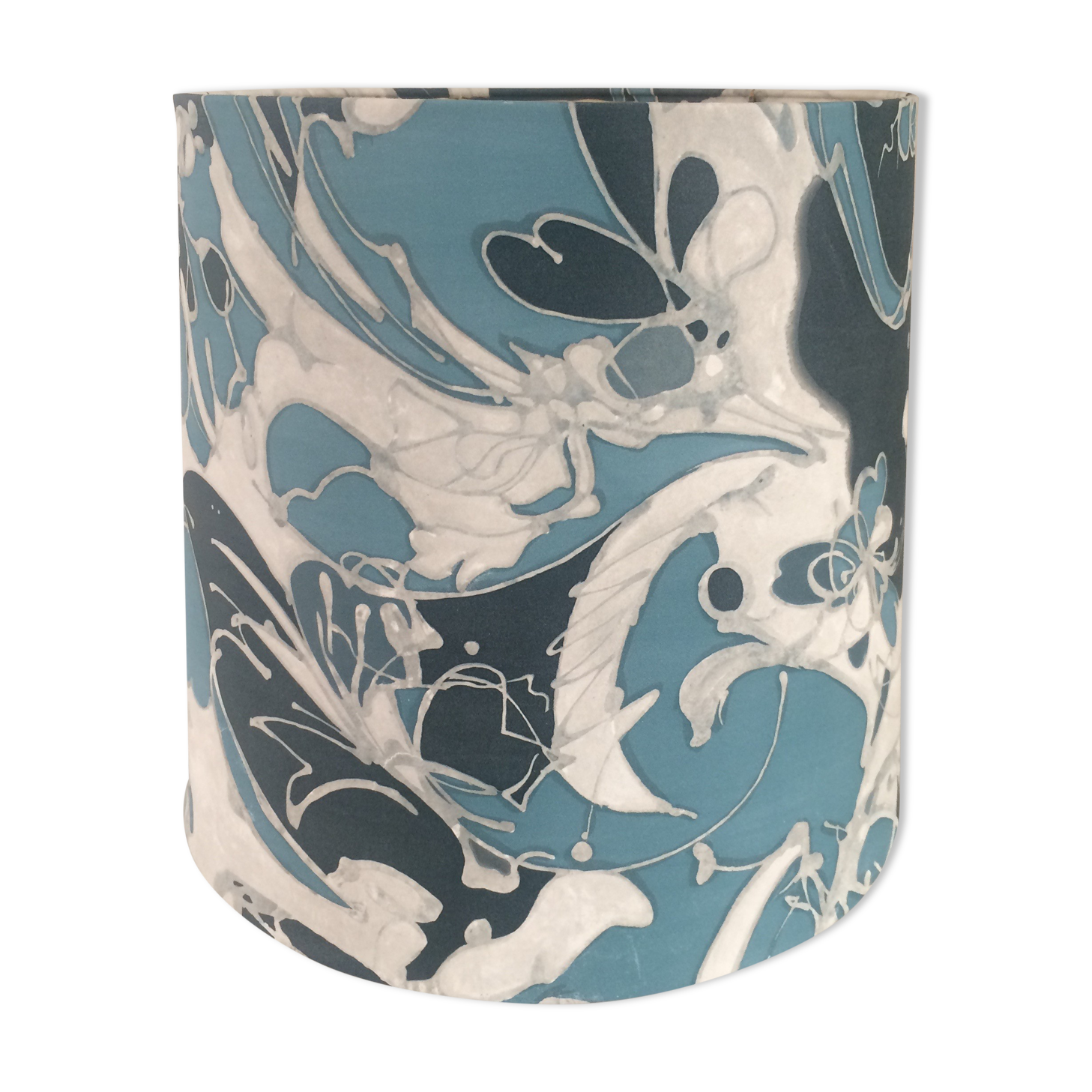 Vintage paper lampshade