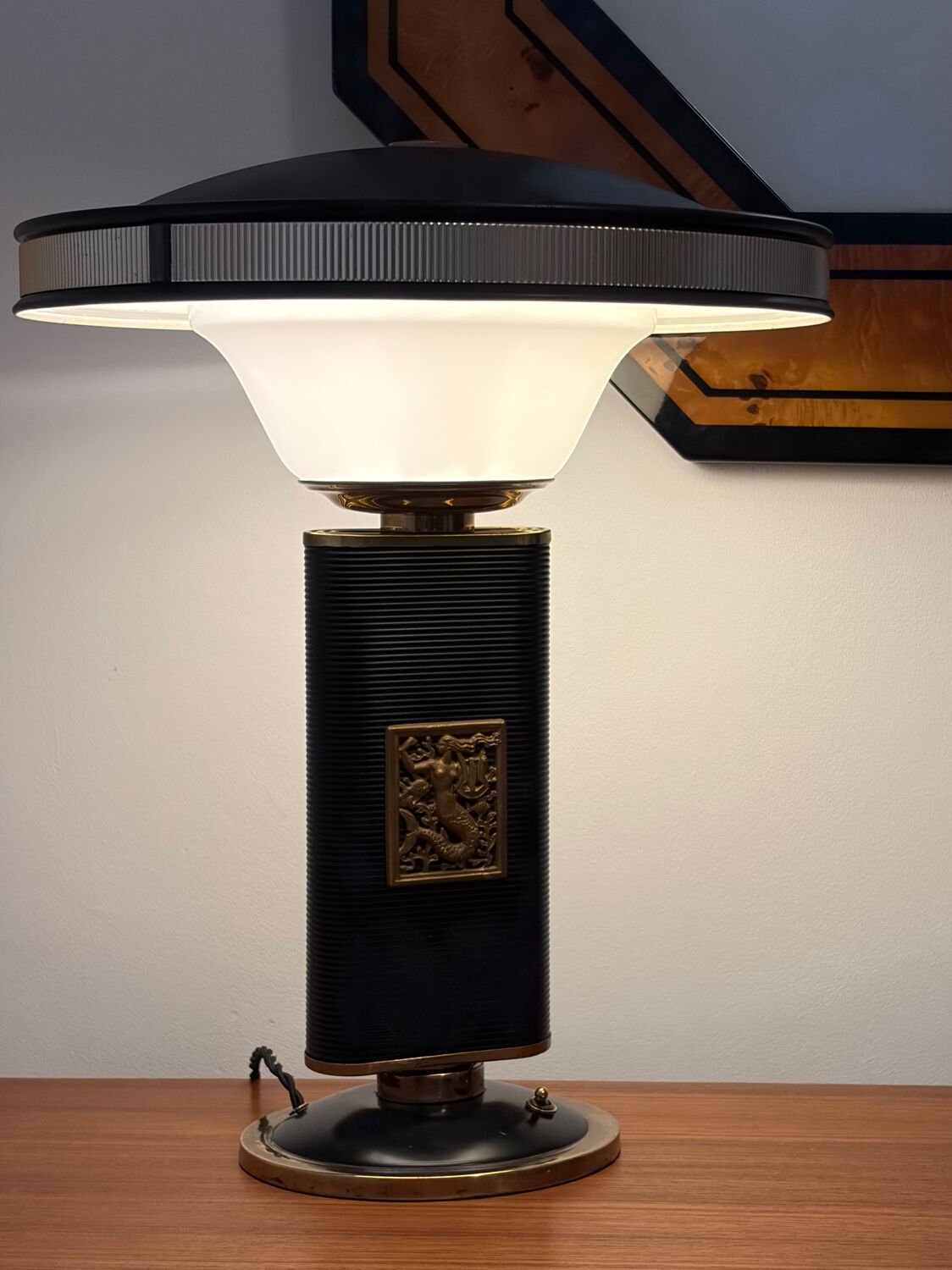 "Mermaid" lamp by Eileen Gray
