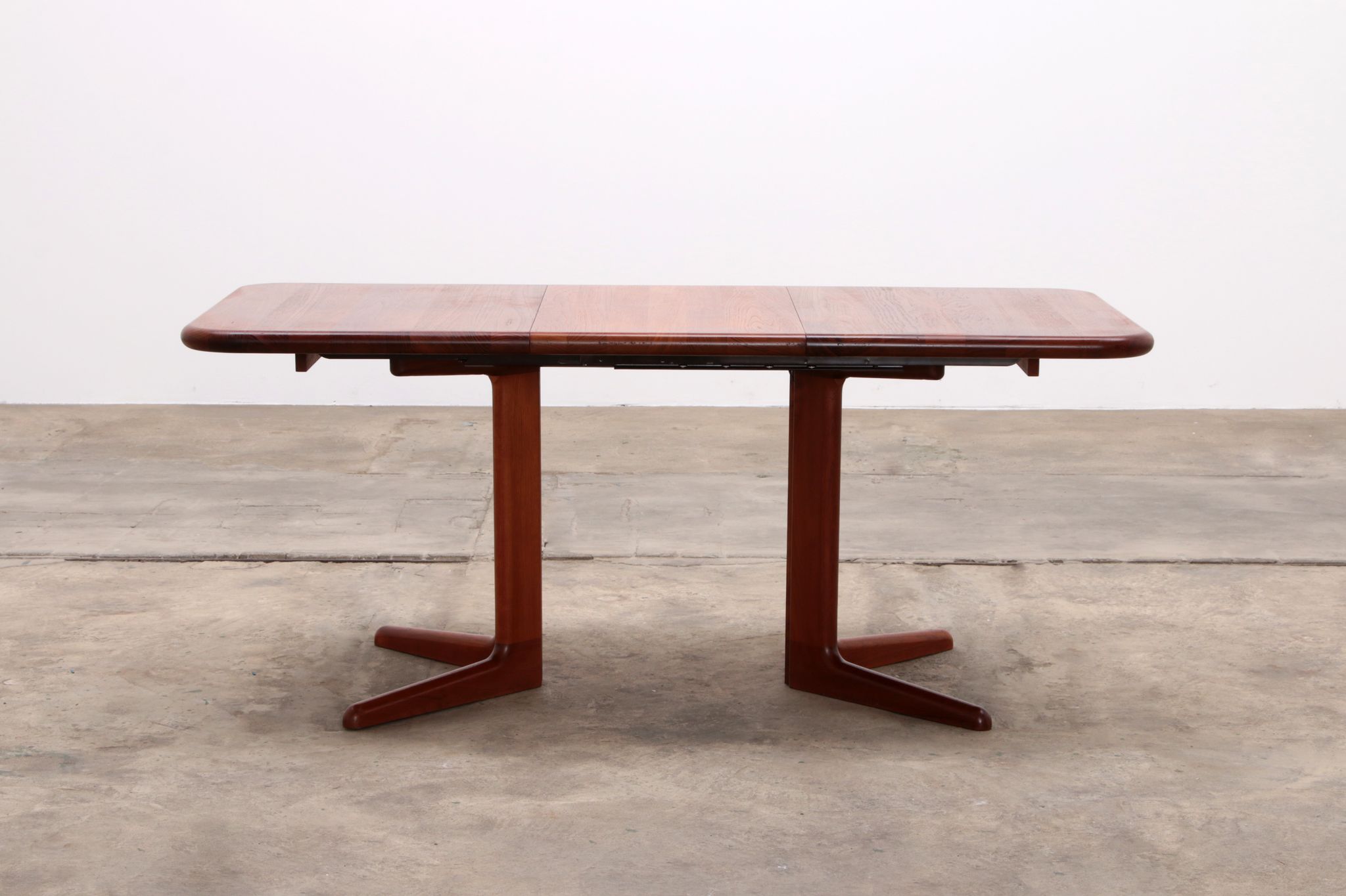 Danish set of 4 Kai Kristansen chairs and a table from Korup, 1960 Denmark.