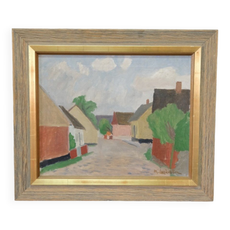 Hjalmar Lundström, Swedish Oil Painting, 1930s