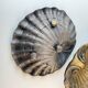 Austrian Secessionist Brass Vide-Poche Bowls, Set of 2, Early 20th Century.