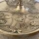 Art Nouveau style solid brass umbrella stand