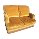 Gold Velvet Sofa