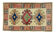 Anatolian handmade vintage rug 130 cm x 78 cm