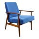 Vintage Easy Armchair 'Lis', 1970s blue - 2 pieces available