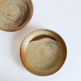 Set of 4 stoneware plates