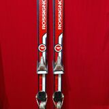 Pair of vintage skis