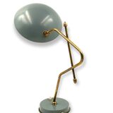 Light blue table lamp, France 1960s