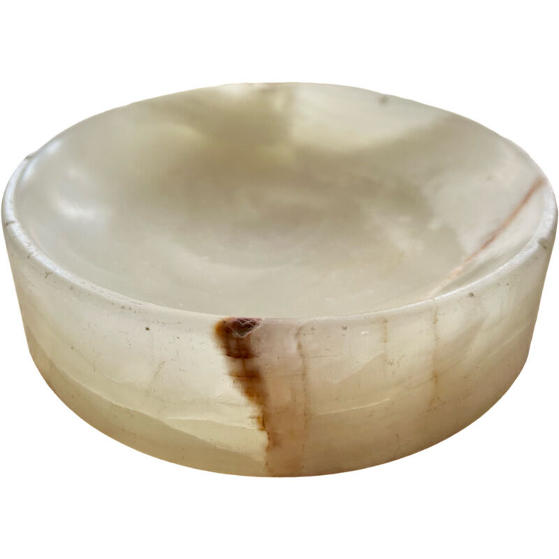 White onyx pocket tray