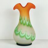 Glass paste vase
