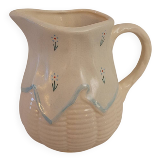 Cruche vintage craquelée 50's