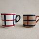 Two cups model Béarn Creil Montereau