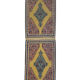 Pair of Yellow Kilims Handmade Persian Flatwoven Area Rugs- 81x115cm