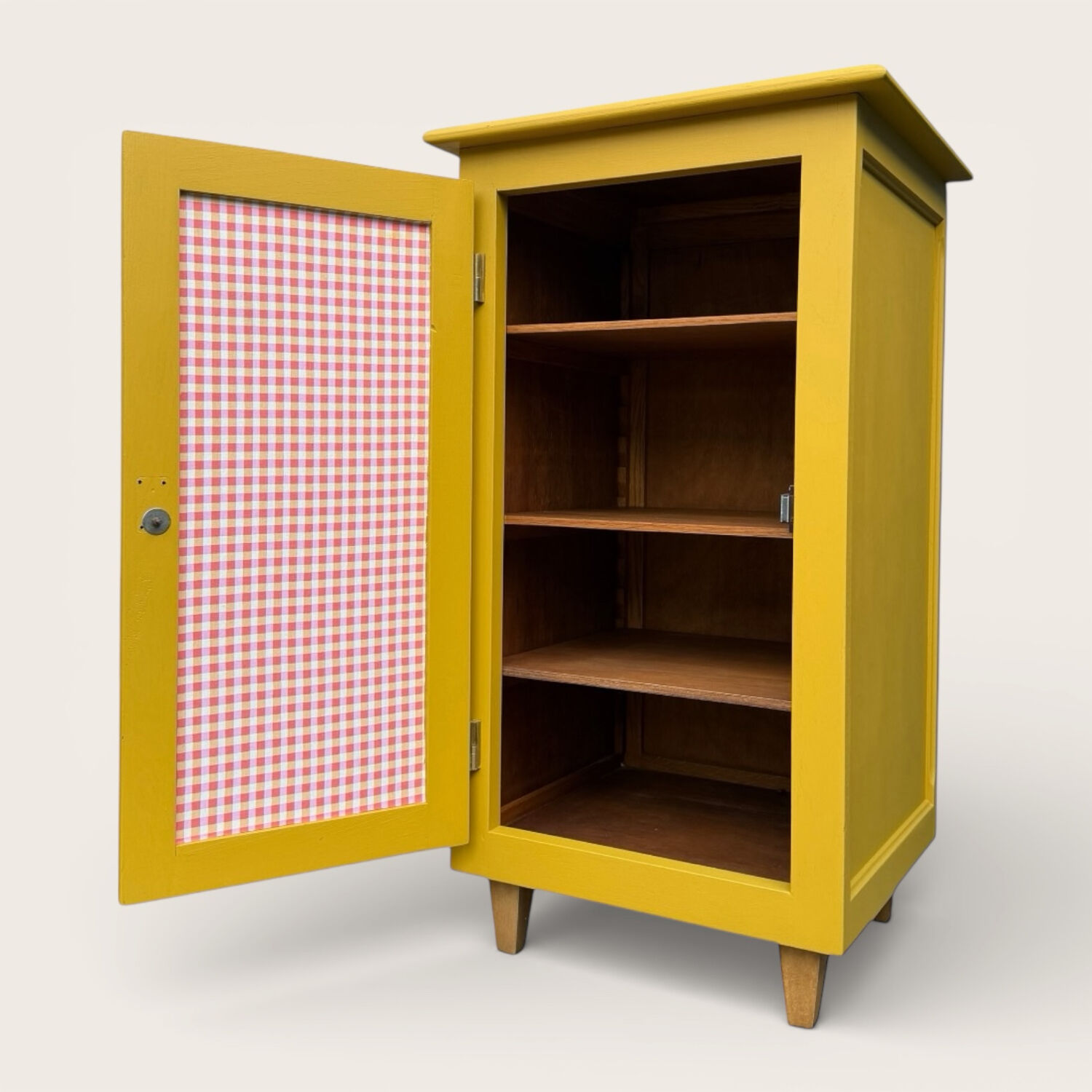 Art Deco yellow ochre Parisian buffet