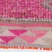 3x12 Pink Persian Vintage Runner Rug, 92x355Cm SK 18193