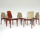 Ensemble de 5 chaises à manger Arne Hovmand Olsen