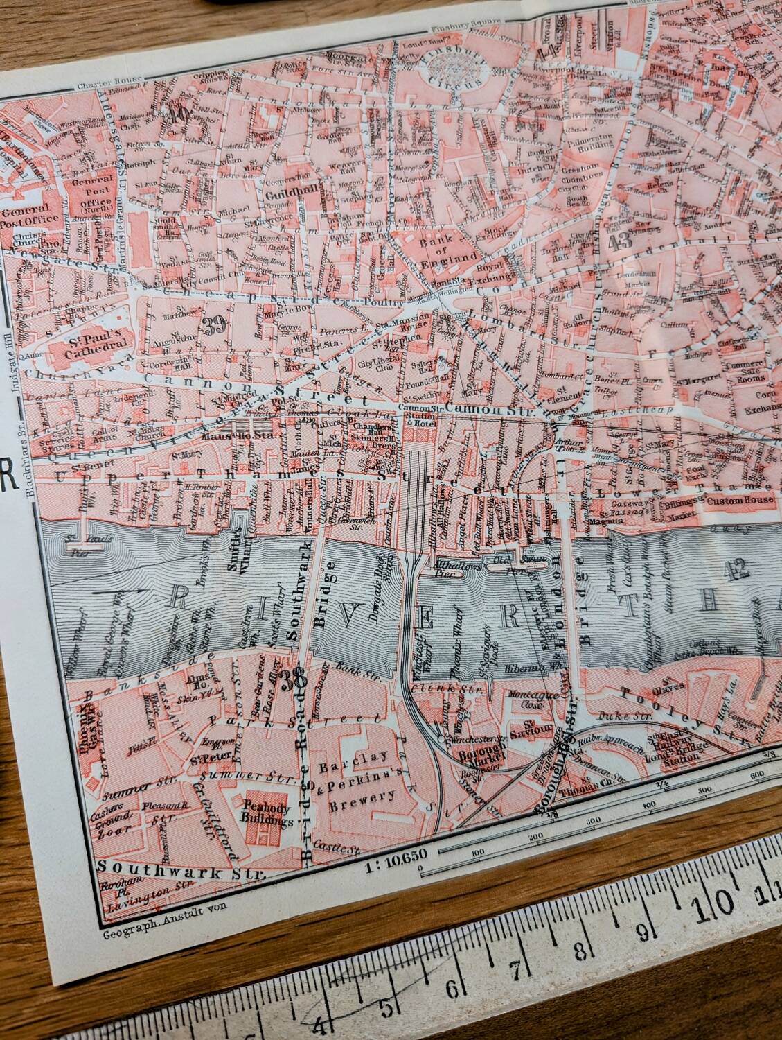 Printed in 1913, London The City.