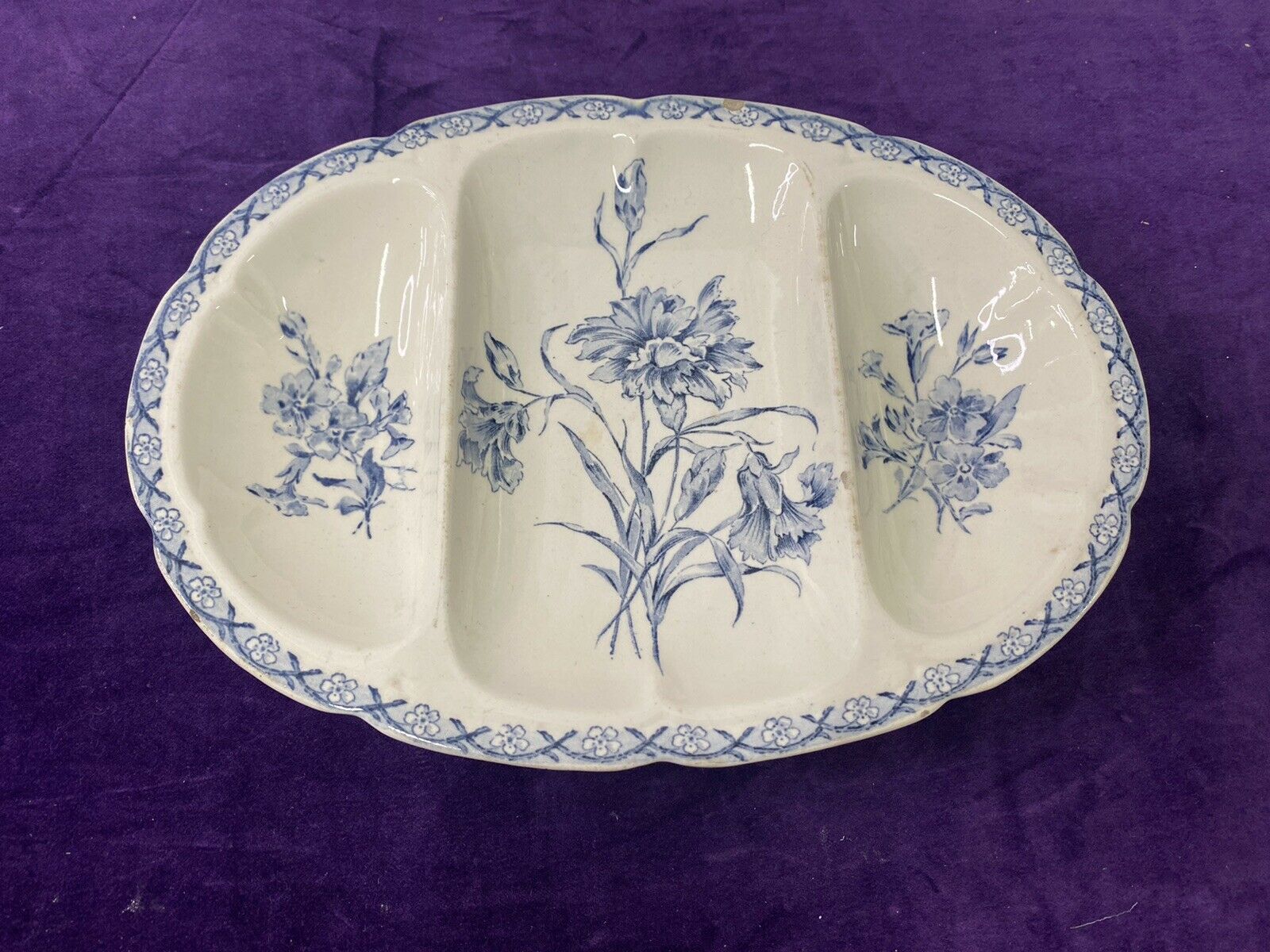 Compartment dish Sarreguemines Pretoria