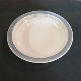 Plat creux faïence Lunéville