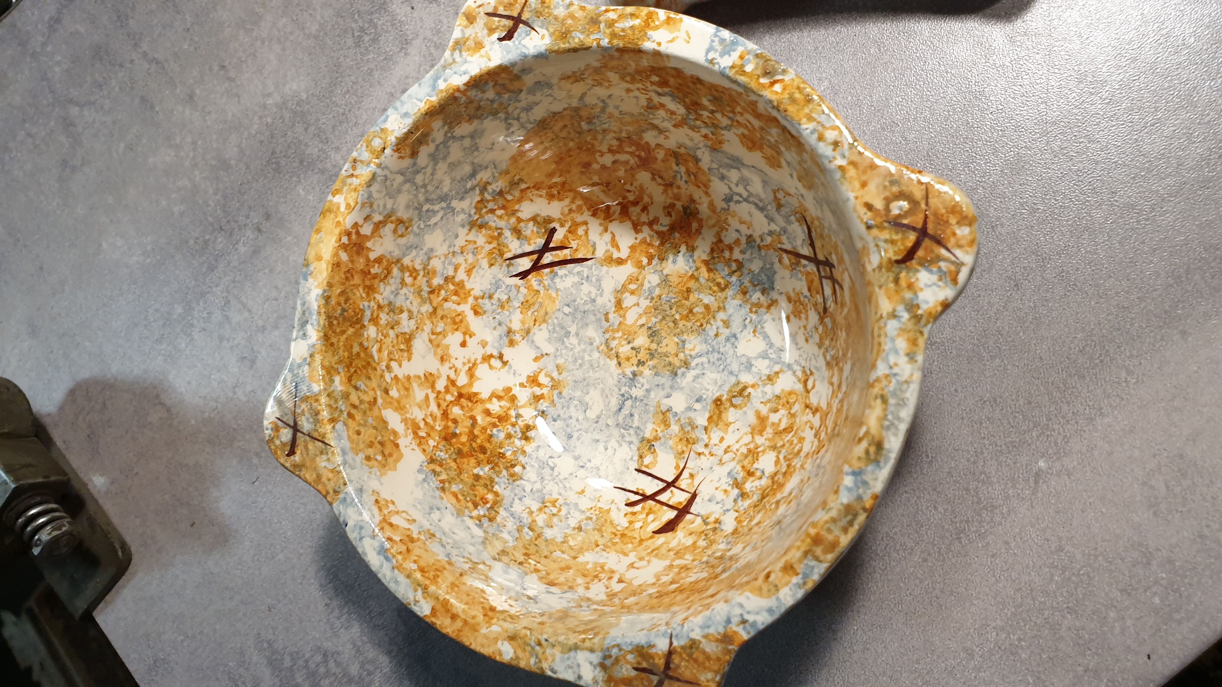 Vallauris mortar/pestle assembly