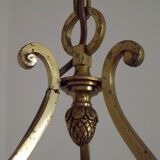Lustre 5 lumière 3 côtés cage 4499
