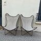 Paire de fauteuils butterfly 1960