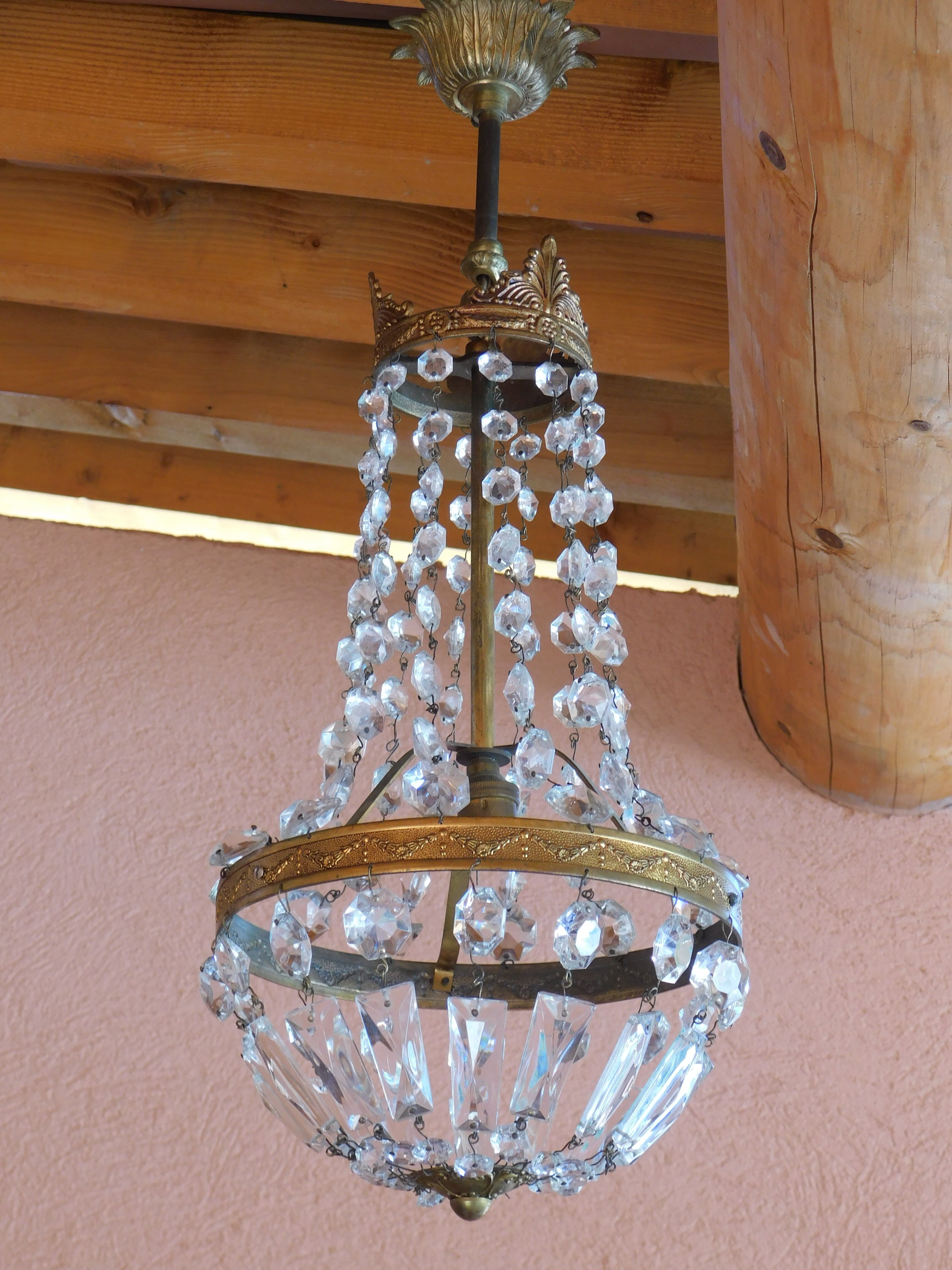 Hot air balloon chandelier - 20 cm