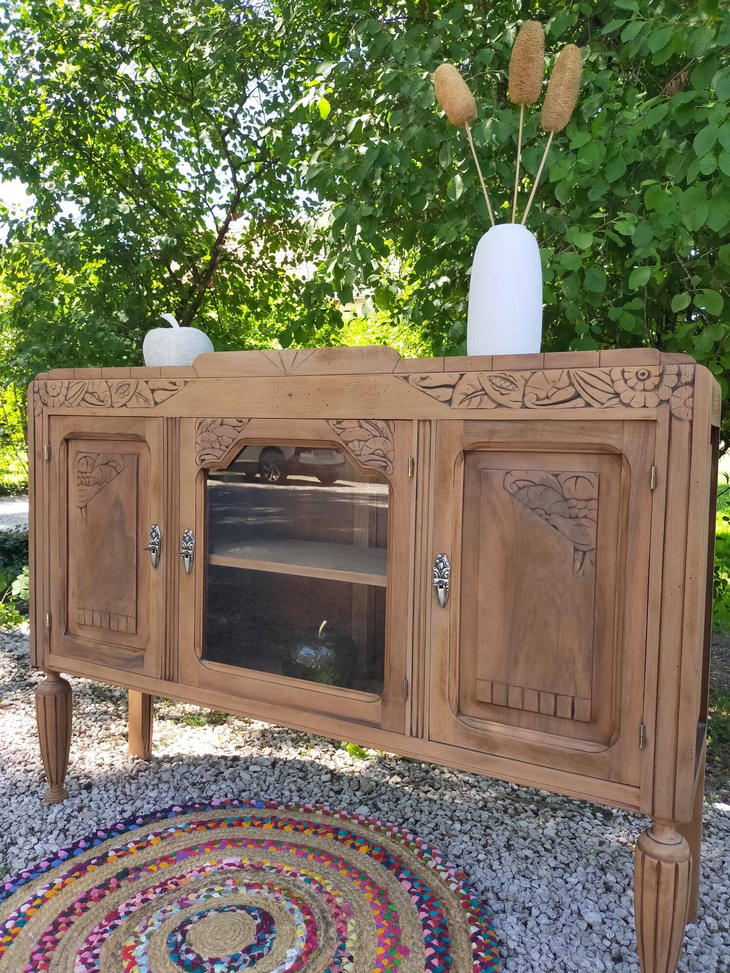 Buffet Art déco ancien rénové