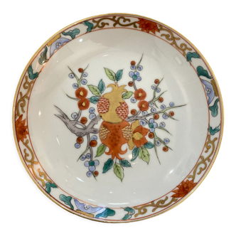 Plate decoration pomegranate porcelain Asia