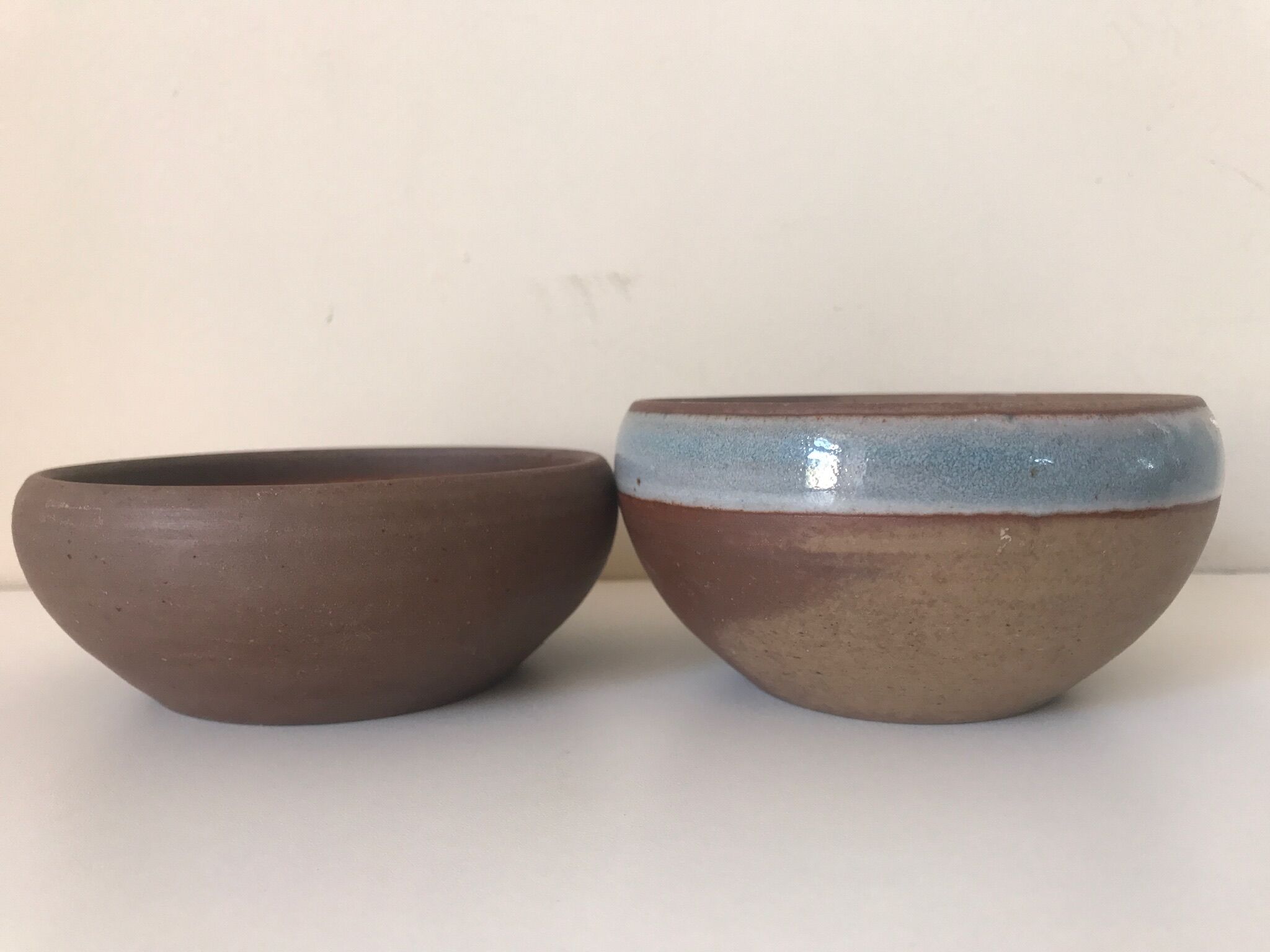 Vintage ceramic sandstone cups and cups Roger Jacques