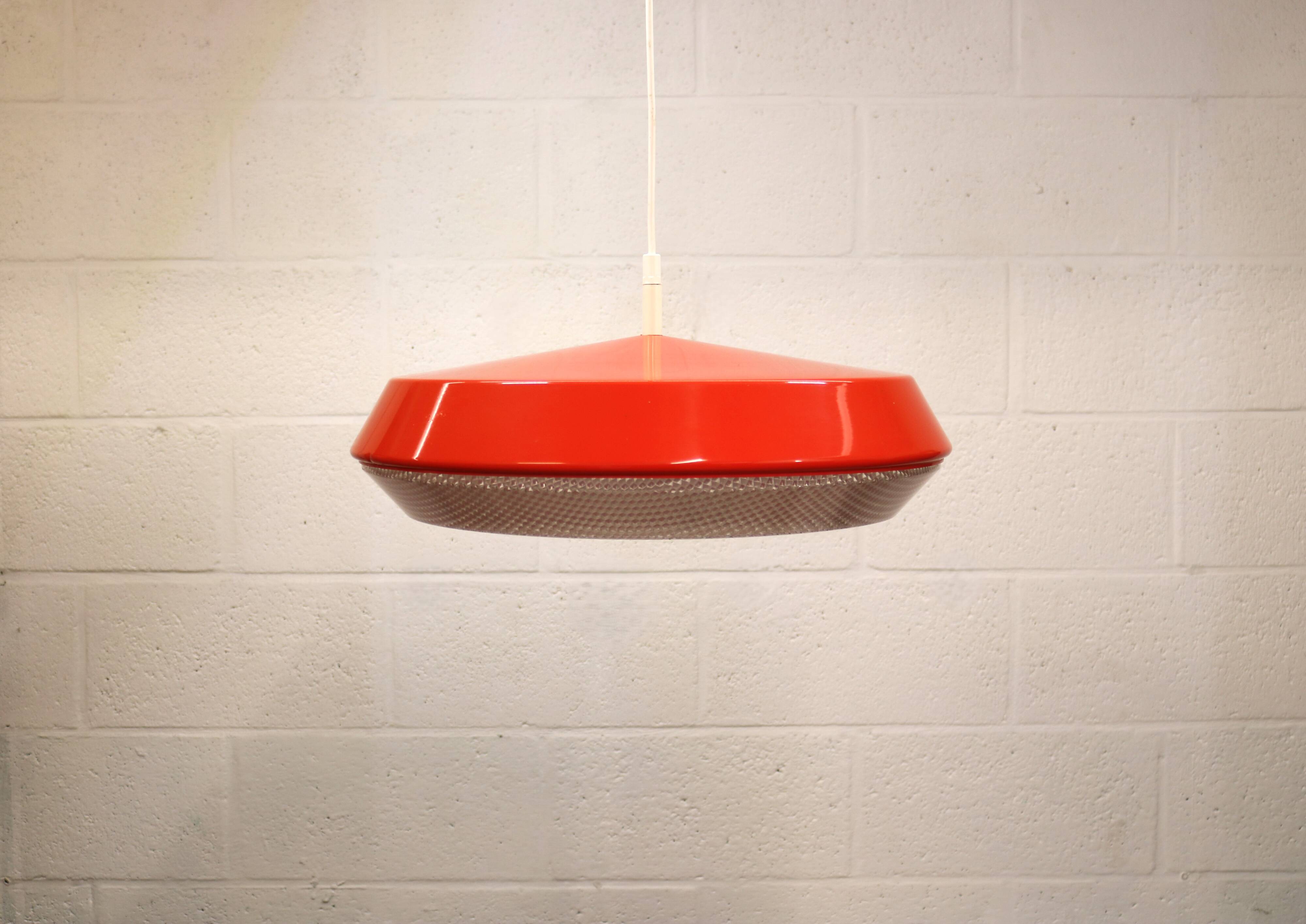 Space age plastic ufo ceiling lamp *** Massive *** Belgium Design
