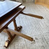 3m oak table from 1950 with its extensions