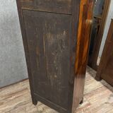 18th century Regency period chest of drawers in marquetry and copper reed