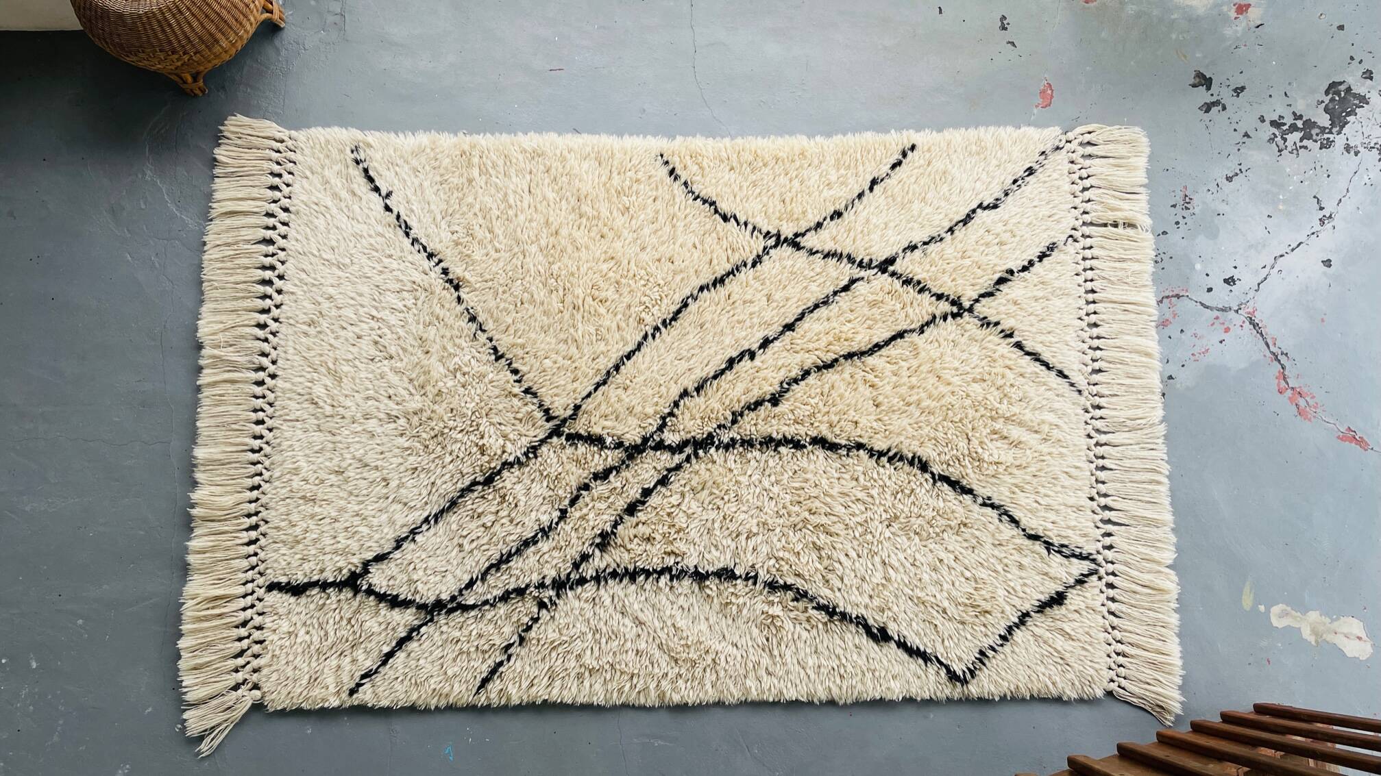 Tapis Contemporain Berbère – 165cm x 282cm