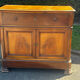 Antique drop-leaf secretary in walnut – Louis-Philippe period (19th century)