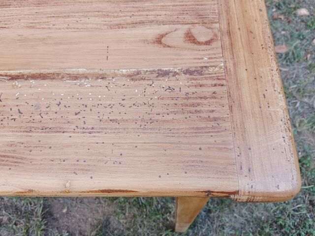 Old farmhouse table
