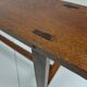 Pair of 19th century French rustic benches – solid oak