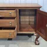 English enfilade from the early 20th century in mahogany.