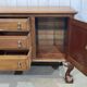 English enfilade from the early 20th century in mahogany.