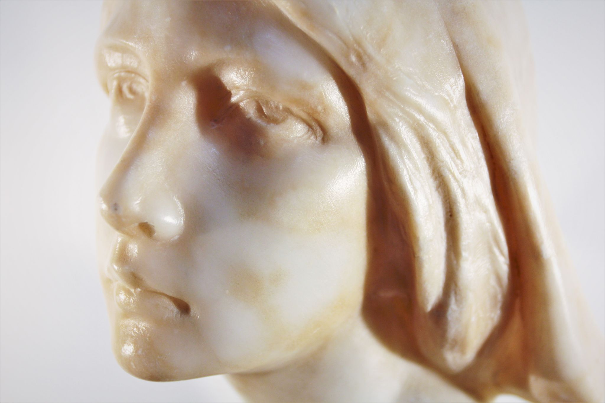 Bust of Joan of Arc by Guglielmo Pugi (1850-1915), c. 1900