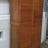 Binder with double curtains old oak