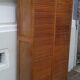 Binder with double curtains old oak