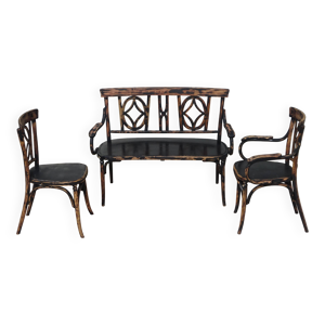 Salon baumann en bois - chaise