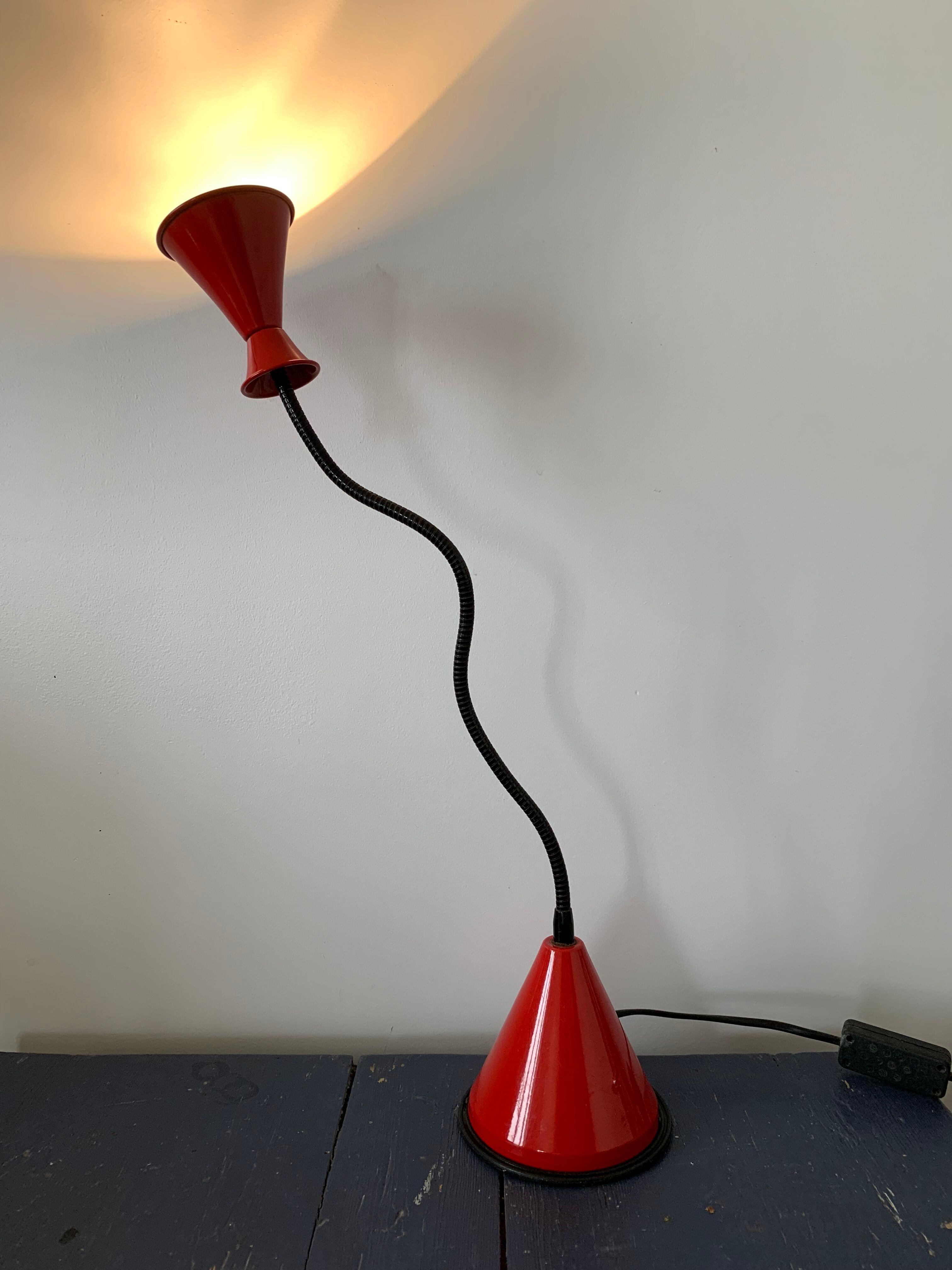 Vintage table lamp 80s